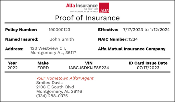 Insurance Card